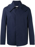 button-up hooded jacket