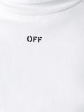 open back roll neck sweatshirt