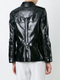 varnished military jacket 