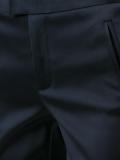 cropped slim fit trousers