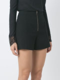 zipped shorts