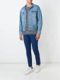 pleated skinny chinos