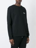 embroidered logo sweater
