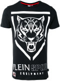 tiger print T-shirt