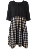 checked dress