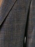 checked blazer 