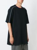 piped oversized T-shirt 