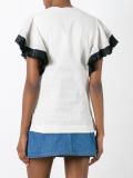frill sleeve blouse