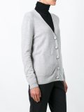 v-neck button down cardigan