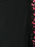 floral embroidery dress