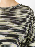 striped knitted top