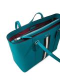 stripe detail tote