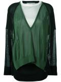 colourblock sweater