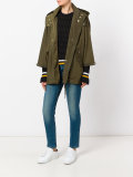 loose-fit military jacket