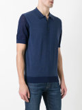 knitted polo shirt