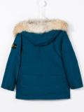 hooded puffer jacket