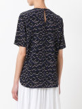 leopard print blouse
