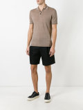 knit polo shirt