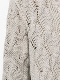 cable knit cardigan
