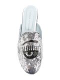 beaded eye sandals 