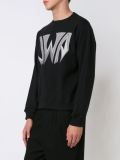 logo print sweatshirt