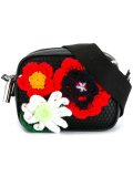 crochet flower crossbody bag