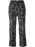 branch print trousers