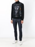 quilted zipped vest