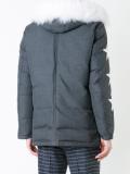 padded hooded jacket