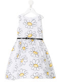 daisy print dress
