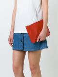 zipped clutch 