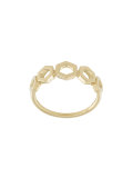 plain honeycomb ring