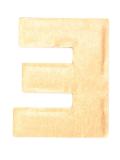 'E' sticker