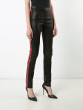 contrast stripe trousers 