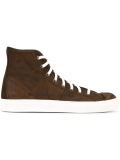 hi-top sneakers