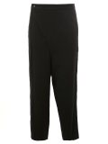 dislocated fastening cropped trousers
