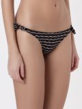 striped bikini bottom