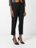 tailored cropped trousers