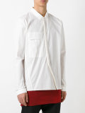 diagonal placket shirt