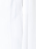pleated sleeve blazer