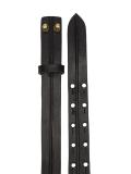 studded button belt