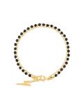 'Biography' lightning bolt bracelet