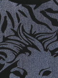 lion head print T-shirt 