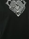 beaded detail T-shirt