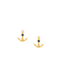 'Mini Anchor Biography' stud earrings