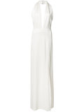 side slit gown