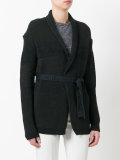 chunky-knit cardigan
