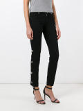 lion stud skinny jeans