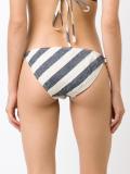 'Heidi' striped tie bikini bottoms