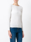 ribbed knit jumper 